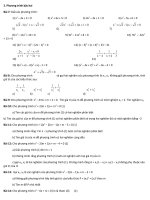 on thi 10 phuong trinh bac hai - vi et