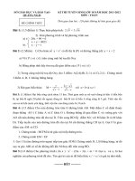 đề toán vào 10 năm 2011-2012