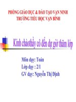 Bài : Luyện tập ( TCT: 144 )