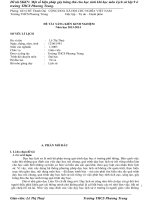 một số biện pháp gây hứng thú cho học sinh học lịch sử 9 trường thcs phương trung