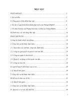 Báo cáo thực tập tốt nghiệp tại Phòng GDĐT huyện Trùng Khánh  Cao Bằng