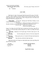 Giấy mời Chung kết hội thi TN thanh lịch 2013