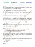 CHỦ ĐỀ 4 ÔN TẬP LƯỢNG TỬ ÁNH SÁNG