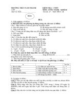 Công nghệ 8, tuần 27