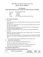 BỒI DƯỠNG THƯỜNG XUYÊN THCS