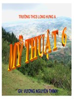 Bài 31 Trang trí chiếc khăn đặt lọ hoa