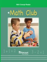 math club grade 1
