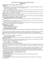 Đề cương ôn tập Vật lí 9-Kì II