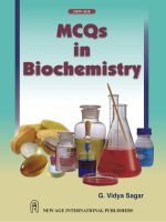 MSQs biochemistry Môn Hóa Sinh ĐHCT. Biên soạn TS. Đáy Thị Xuân . Đây là một giáo trình hay và hữu ích cho sinh viên hóa sinh.