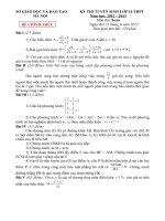 De thi vao lop 10 mot so tinh nam 2012-2013(c0 dap an)