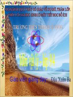 Ảnh của một vật tạo bởi thấu kính hội tụ