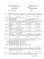 ĐỀ KT HỌC KỲ II ( có đáp án )