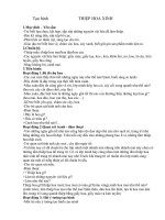 Bé làm thiệp hoa