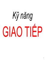 kỷ năng giao tiếp