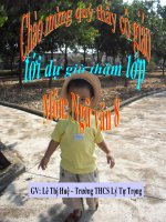 ngữ văn 8 tiết 120 ông giuốc đanh mặc lễ phục