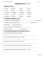 Ôn tập lớp 8 HK2