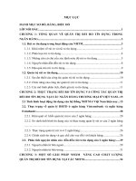 Quản lý rủi ro tín dụng trong hệ thống ngân hàng thương mại tại Việt Nam