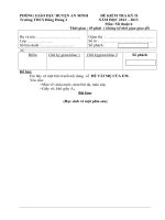 KIEM TRA HKII 100 Tu luan- ma tran