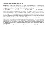 nhờ các thầy cô giải chi tiết giúp em