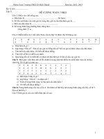 đề cương toán 7 HKII