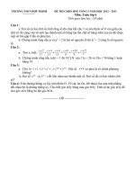 Đề thi HSG vòng 3 năm 12-13