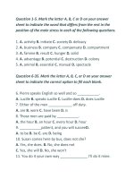 thi thử đh tiếng anh