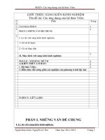 GIỚI THIỆU SÁNG KIẾN KINH NGHIỆM Các ứng dụng của hệ thức Viète