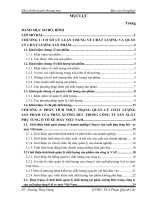 Phân tích thực trạng quản lí chất lượng sản phẩm của phân xưởng Đúc tại Công ty sản xuất phụ tùng ôtô xe máy Việt Nam