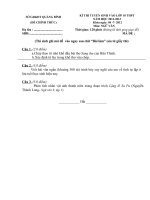 De KT  Ngu van 9 Hoc ki 2