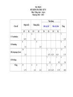 ĐỀ KIỂM TRA HỌC KÌ 2 ANH 6 12-13-THI