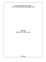 Hồ sơ công tác Phòng cháy chữa cháy