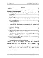 Hoàn thiện hoạt động phân tích kinh doanh tại Công ty TNHH kỹ thuật và thương mại Đức Anh