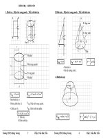 CÔNG THỨC HÌNH TRỤ - HÌNH NÓN