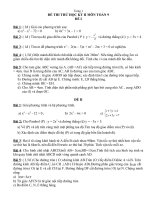 CAC DE ON THI HOC KI II