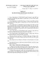 Quy định chế độ làm việc đối với giáo viên mầm non