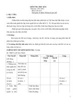 ĐỀ THI HỌC LỊCH SỬ 6,7,8,9 KÌ 2 TỰ LUẬN CÓ MA TRẬN