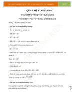 Quan hệ vuông góc trong không gian