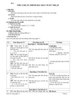 tiêt1: TIEU CHUAN TRINH BAY BAN VE KI THUAT