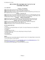 VL11 ĐỀ CƯƠNG ÔN TẬP HK2 VL11 CB 2012-2013