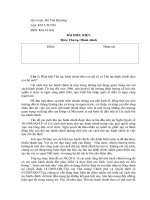 bài điều kiện môn thủ tục hành chính công