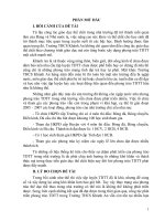 “Một số giải pháp phát triển phong trào TDTT trong Trường THCS ở vùng nông thôn”.