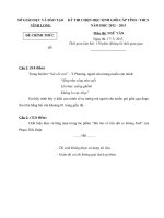 ĐỀ THI ĐA HSG TỈNH VĂN 9 TỈNH VĨNH LONG 2012-2013