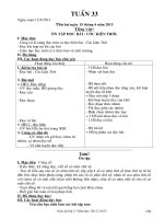 giáo án lớp 3 tuần 33 mới