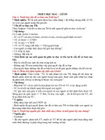 Đề cương thi điều kiện Nguyên lý cơ bản Mac Lênin K2