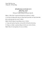 de thi ngu van 6 cua co Lien