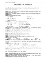 đề cương ôn tập học kì II hóa 8