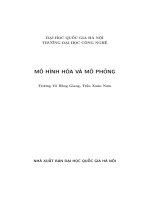 giáo trình mô hình hóa và mô phỏng