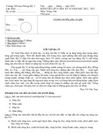 ĐỀ KIỂM TRA TV GKII LỚP 4  2012 - 2013