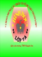 quan hệ giữa cạnh và góc trong tam giác