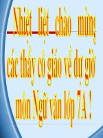 Văn 7: Câu đặc biệt